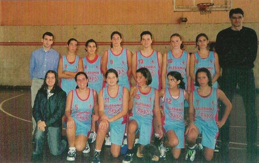 Salesianos Zorka cadete femenino. Ao 2000
